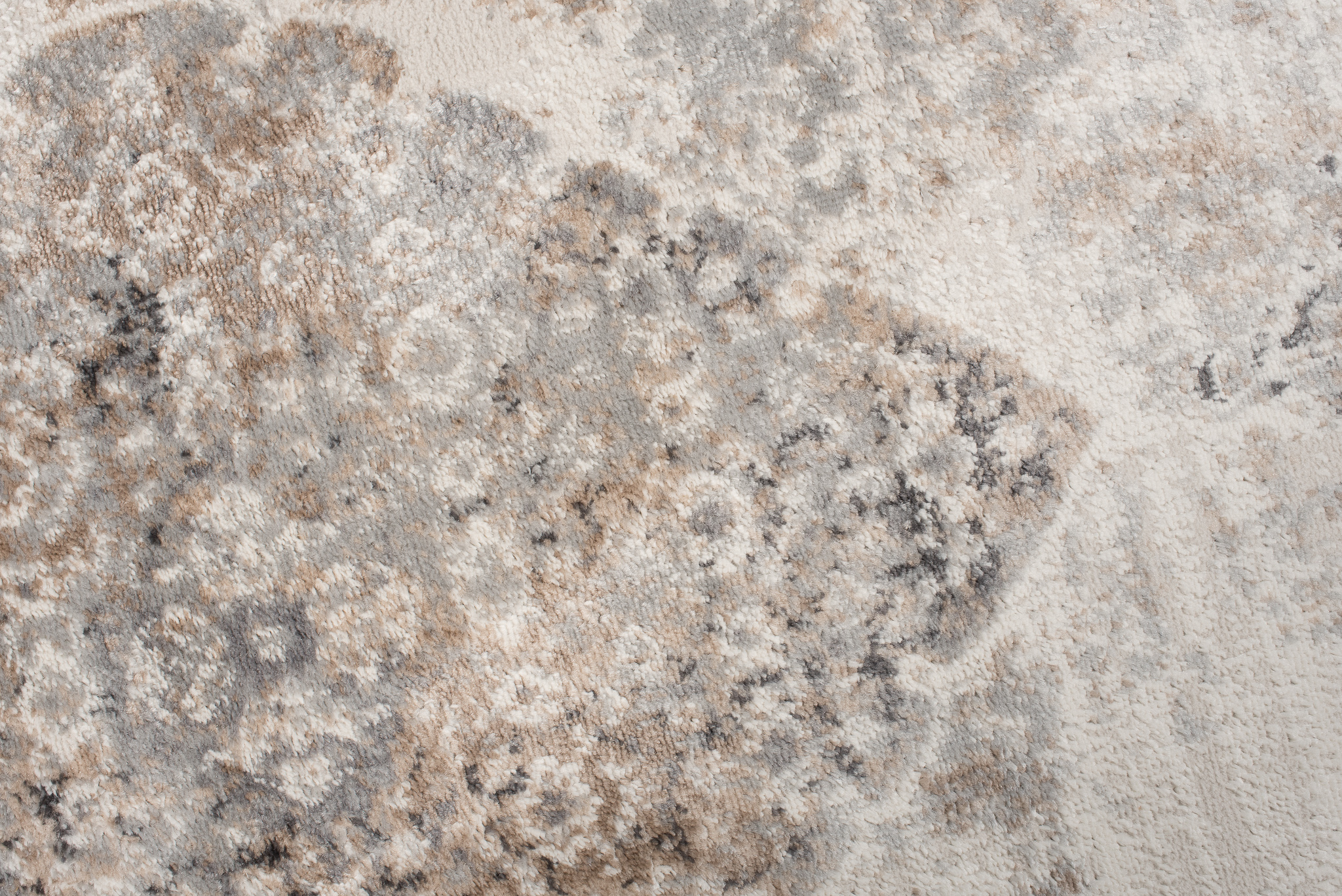 Alfombra Valley Gris Rojo Ladrillo Vintage Ornamental