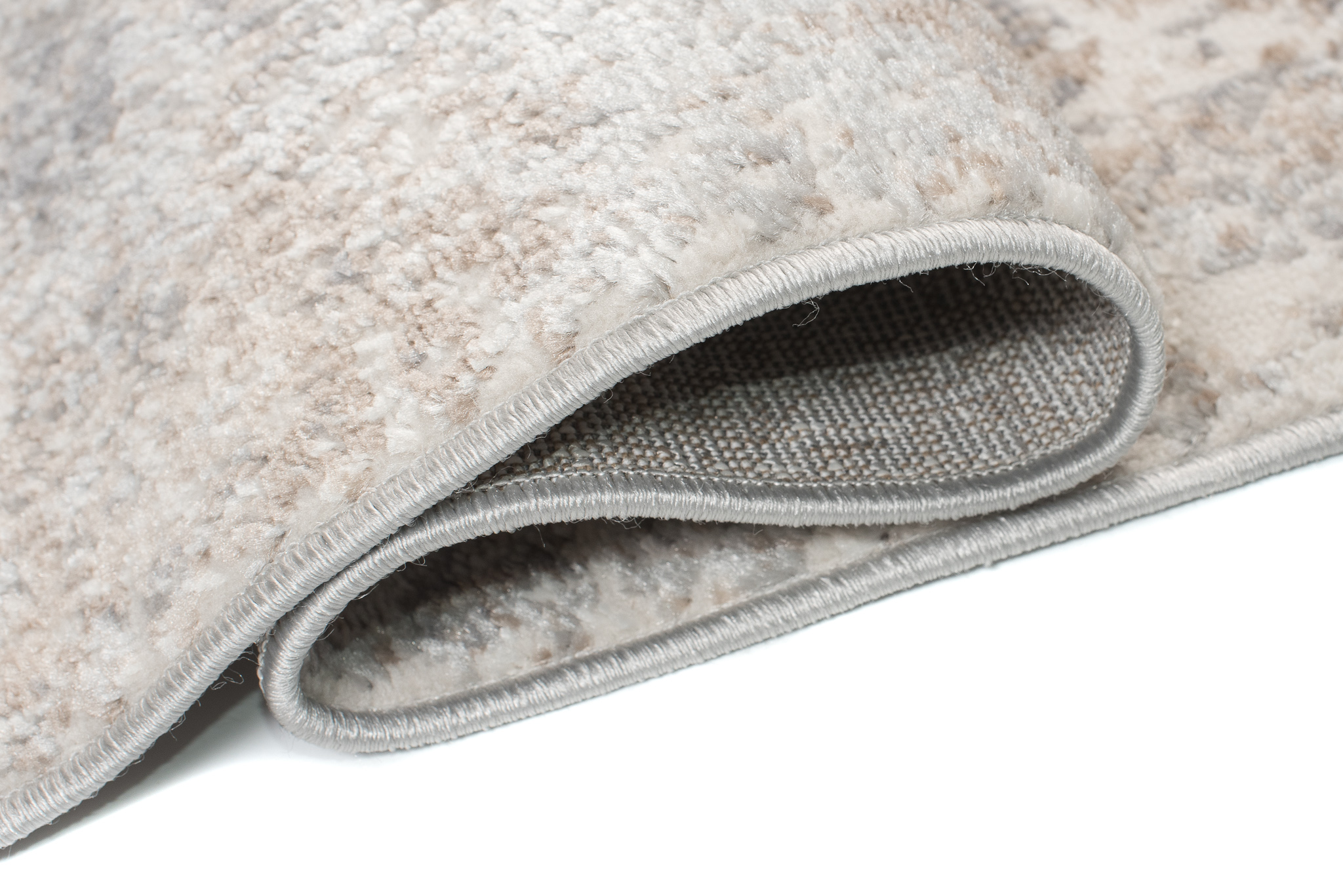 Alfombra Valley Gris Rojo Ladrillo Vintage Ornamental