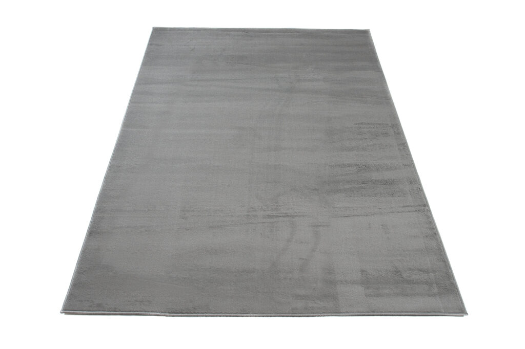 Alfombra Luxury Gris Monocromático Pelo Corto