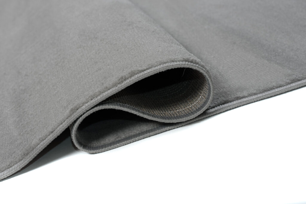 Alfombra Luxury Gris Monocromático Pelo Corto