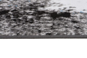 Alfombra Maya Gris Azul Moteado