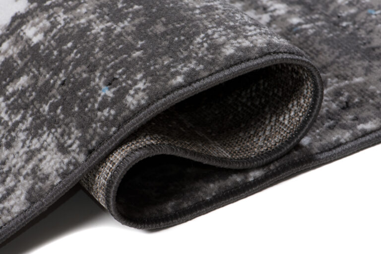 Alfombra Maya Gris Azul Moteado