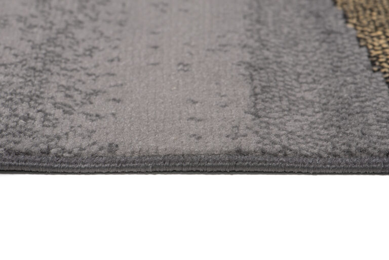 Alfombra Maya Amarillo Gris Geométrico