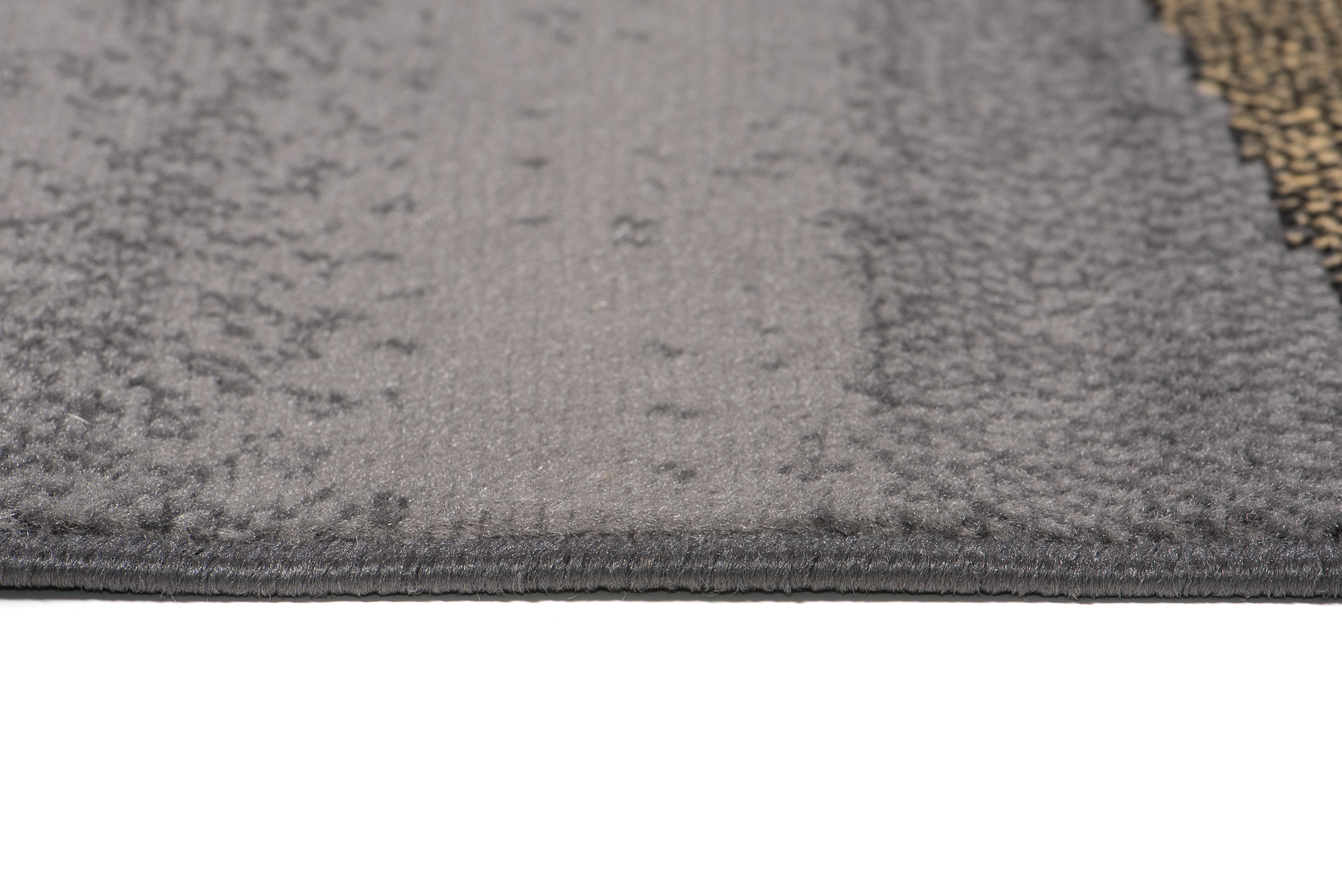 Alfombra Maya Amarillo Gris Geométrico