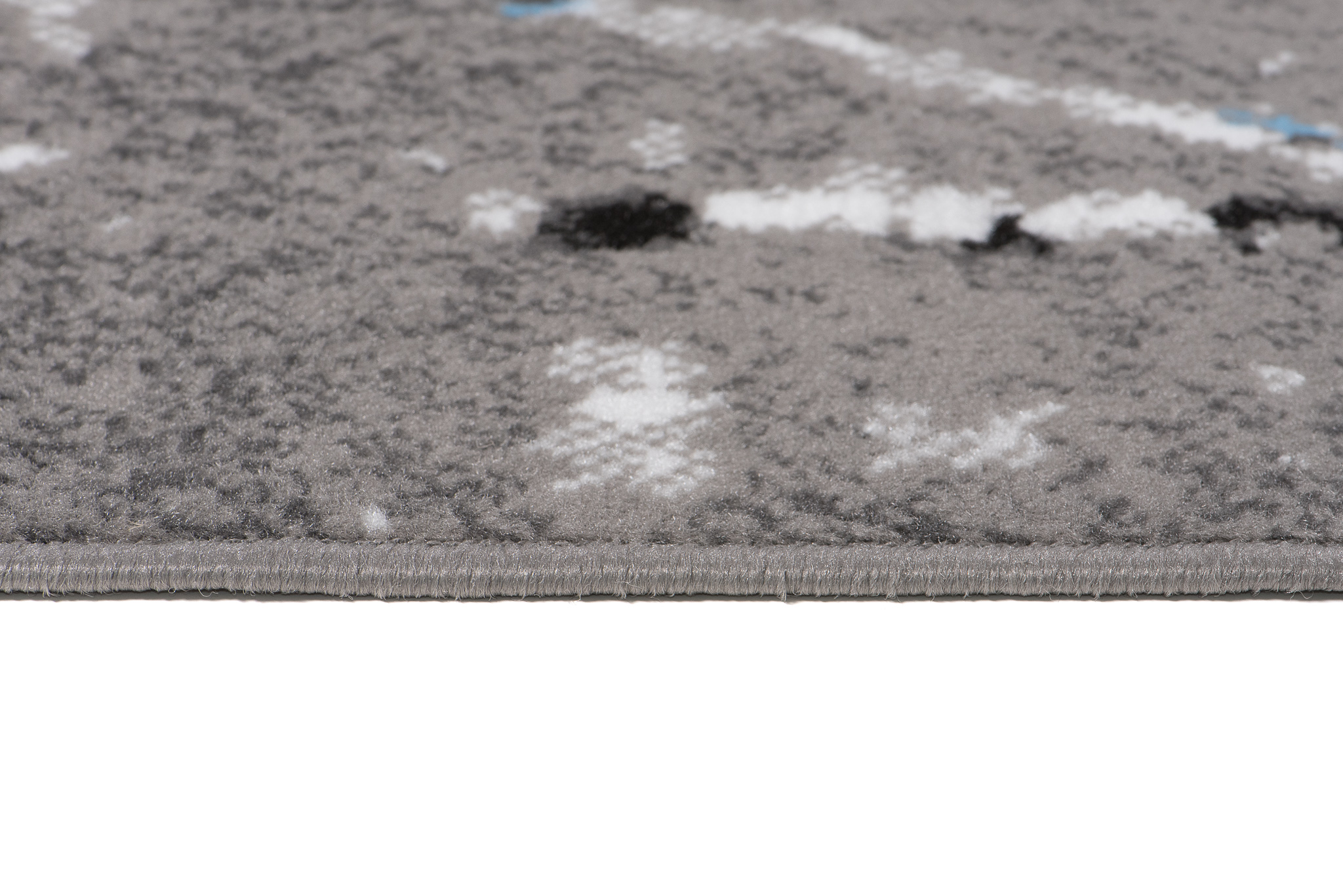 Alfombra Maya Gris Azul Moderno