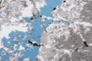 Alfombra Maya Gris Azul Moderno