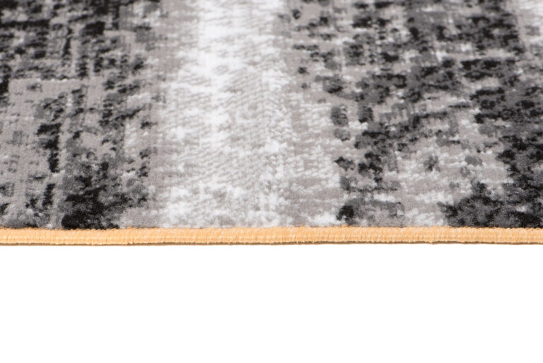 Alfombra Maya Gris Amarillo Rayas