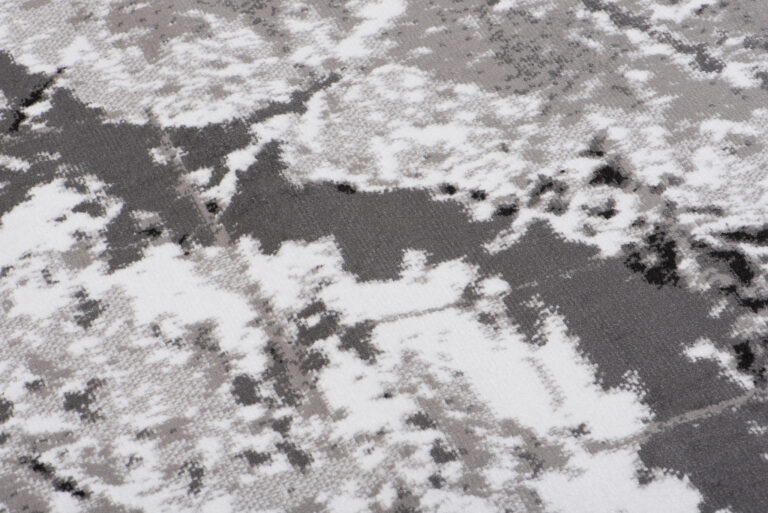 Alfombra Maya Gris Negro Moderno