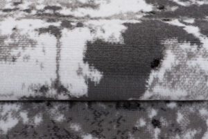 Alfombra Maya Gris Negro Moderno