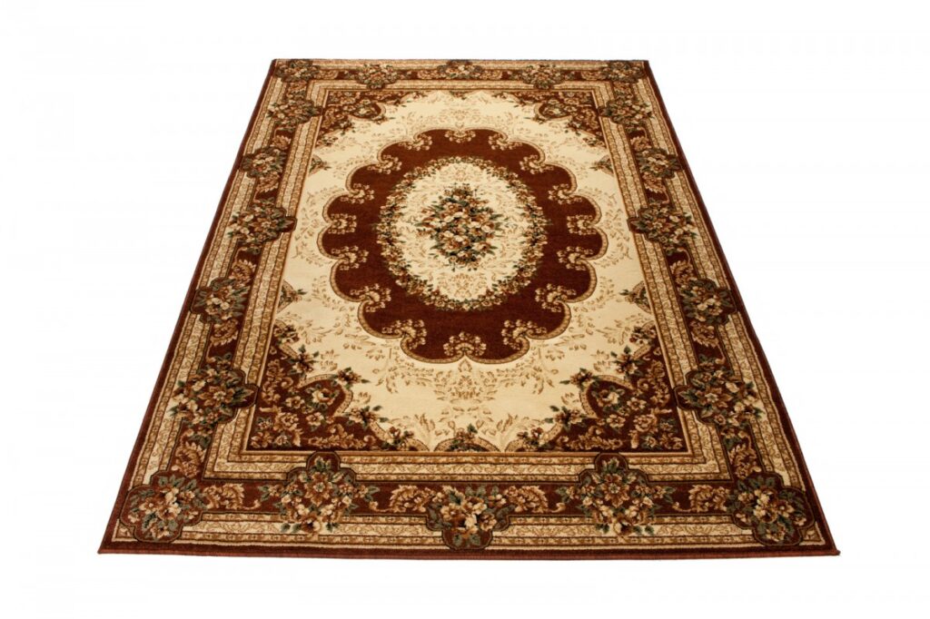 Alfombra Tradicional Yesemek Marrón Ornamental