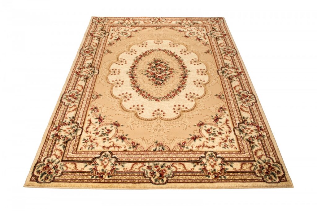 Alfombra Tradicional Yesemek Crema Ornamental