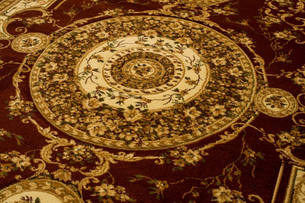 Alfombra Tradicional Yesemek Marrón Rosetón