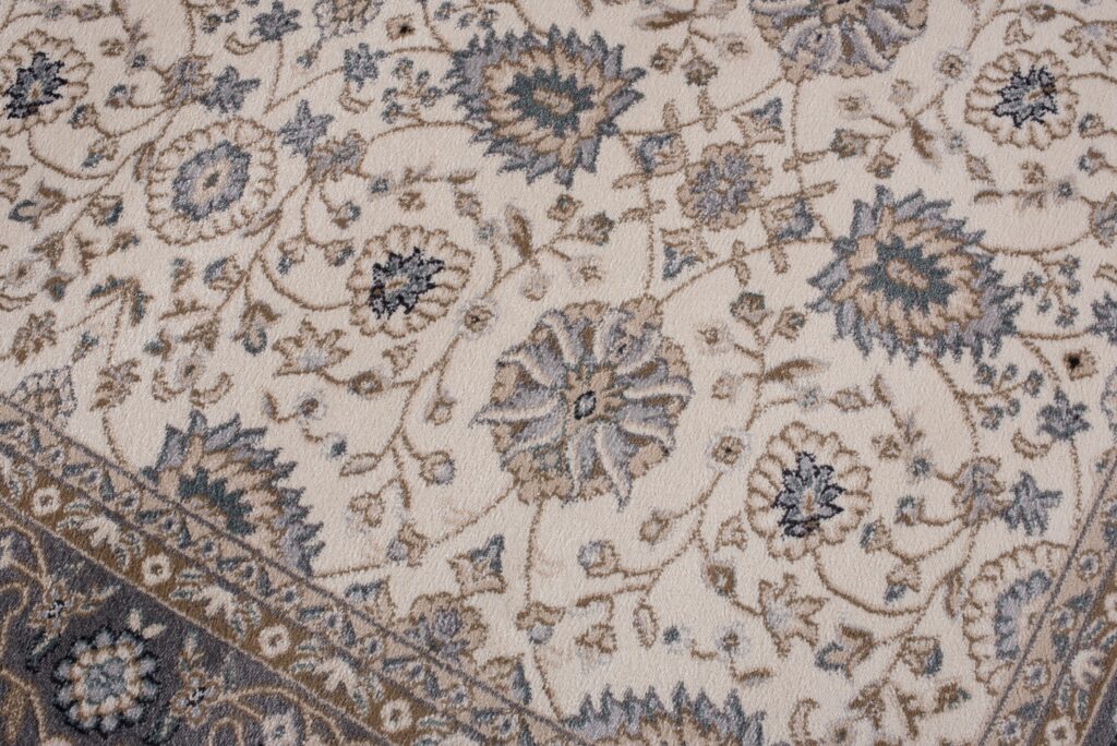 Alfombra Colorado Tradicional Crema Beige Gris