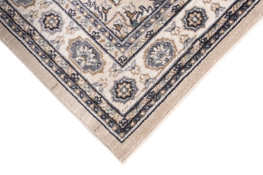 Alfombra Colorado Tradicional Beige Crema Ornamental