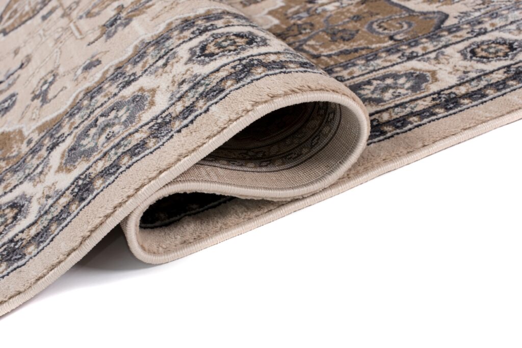 Alfombra Colorado Tradicional Beige Crema Ornamental