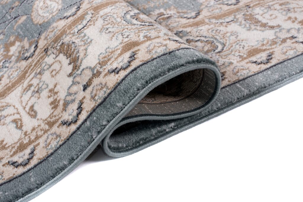 Alfombra Colorado Clásico Azul Beige Ornamental