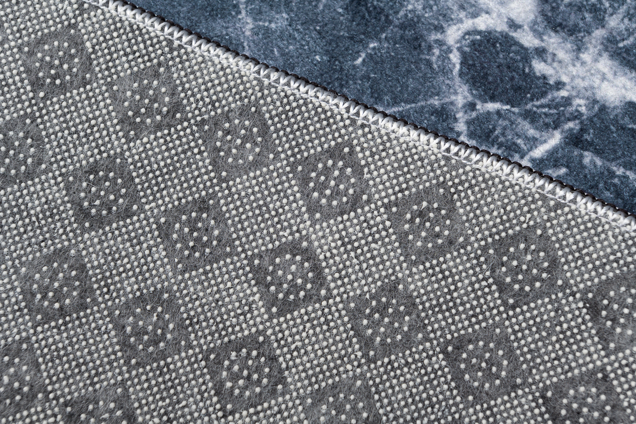 Alfombra Toscana Gris Azul Marino Mármol Claro