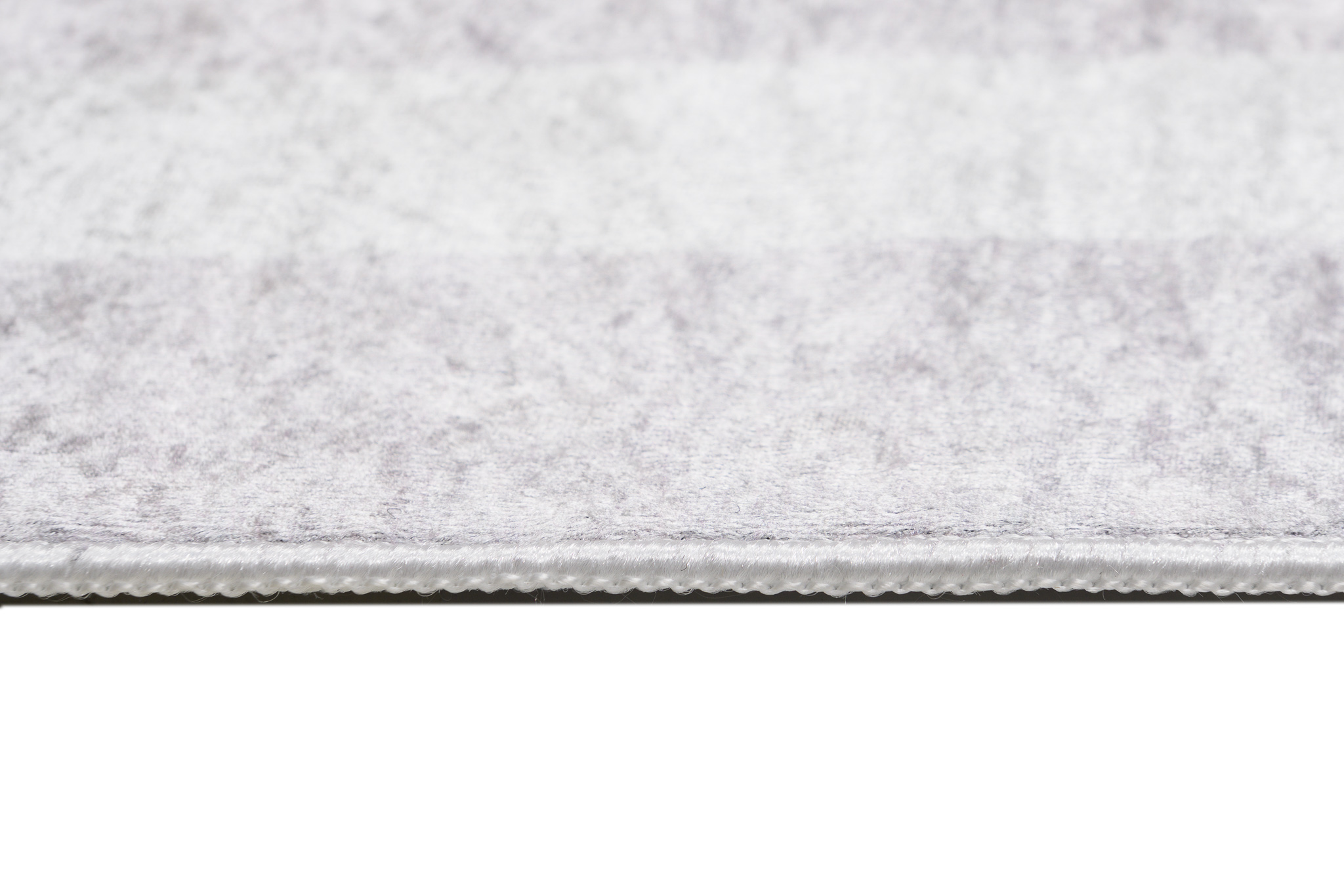 Alfombra Toscana con Flecos Gris Claro Marco