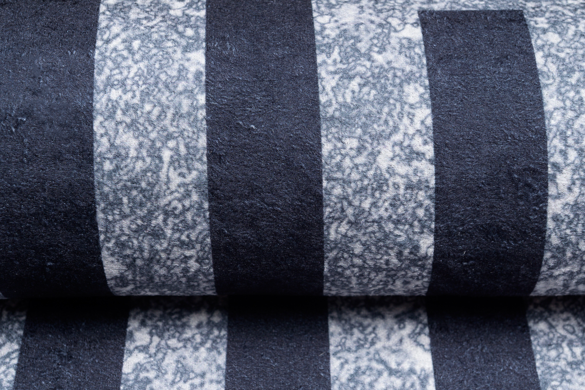 Alfombra Toscana con Flecos Gris Azul Marco