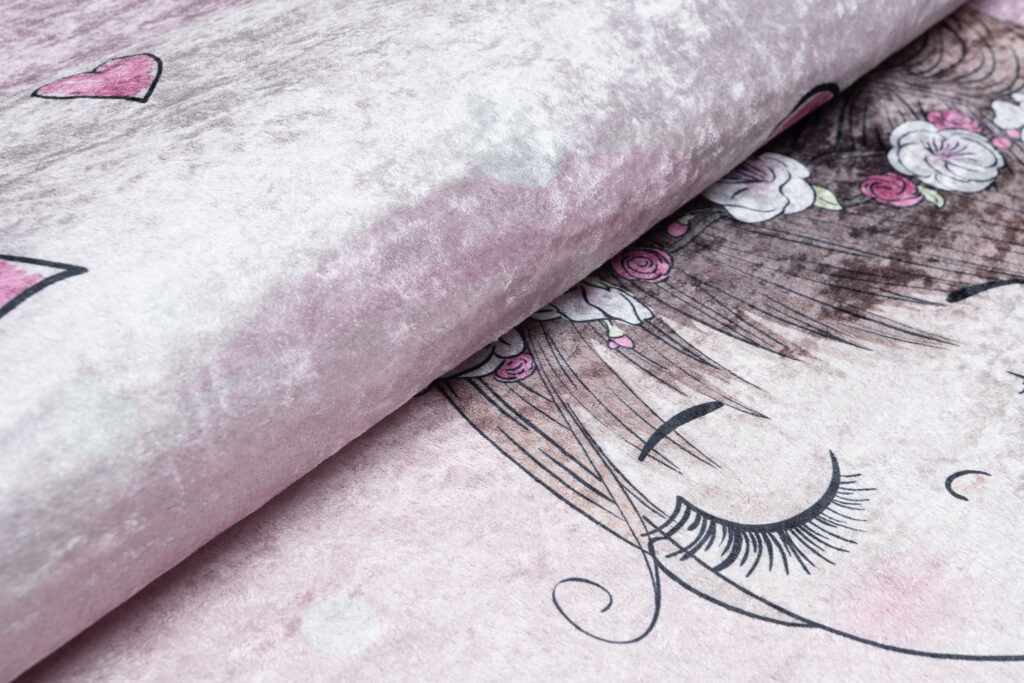 Alfombra Infantil Emma Rosa Bailarina Gato Antideslizante
