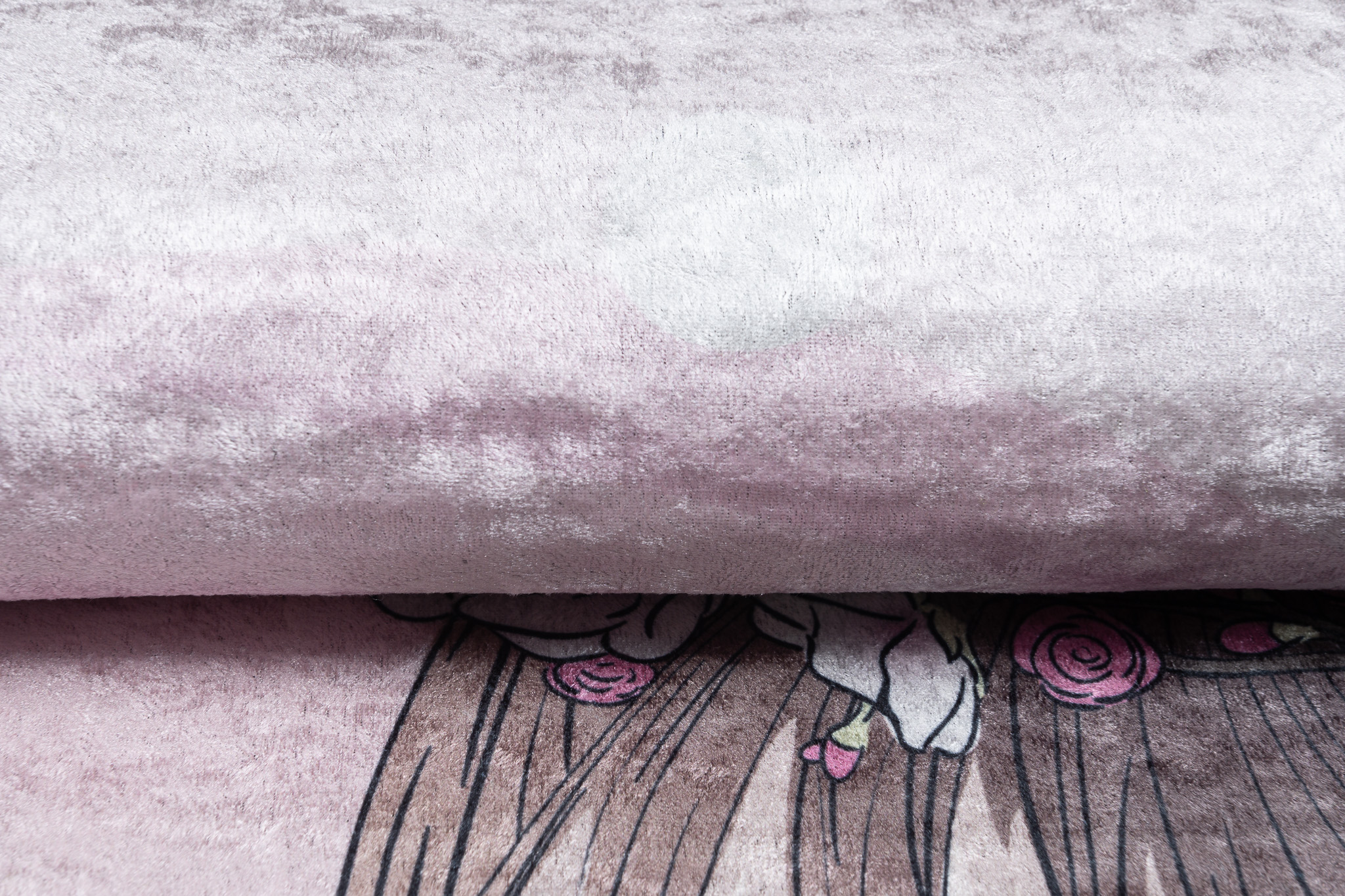 Alfombra Infantil Emma Rosa Bailarina Gato Antideslizante