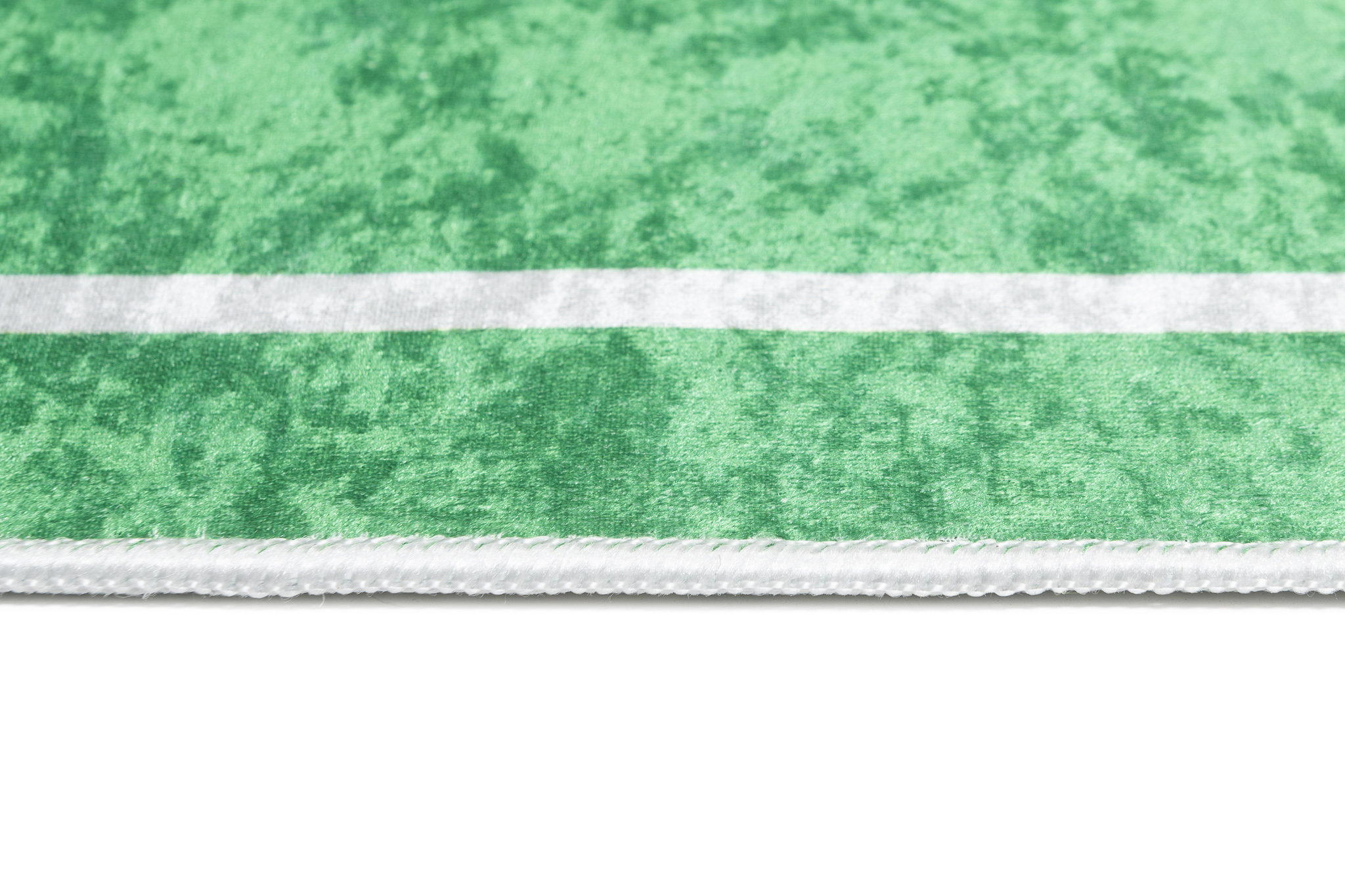Alfombra Infantil Emma Lavable Antideslizante Verde Campo de Fútbol