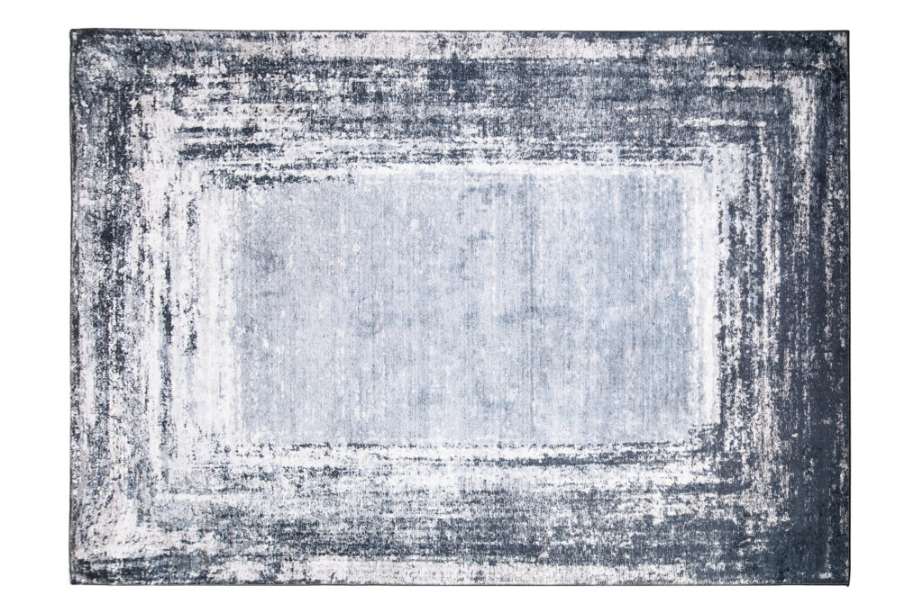 Alfombra Toscana Desgastada Gris Azul Antideslizante