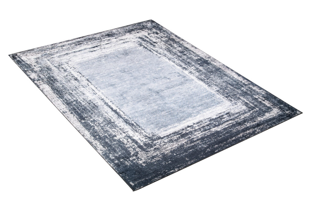 Alfombra Toscana Desgastada Gris Azul Antideslizante