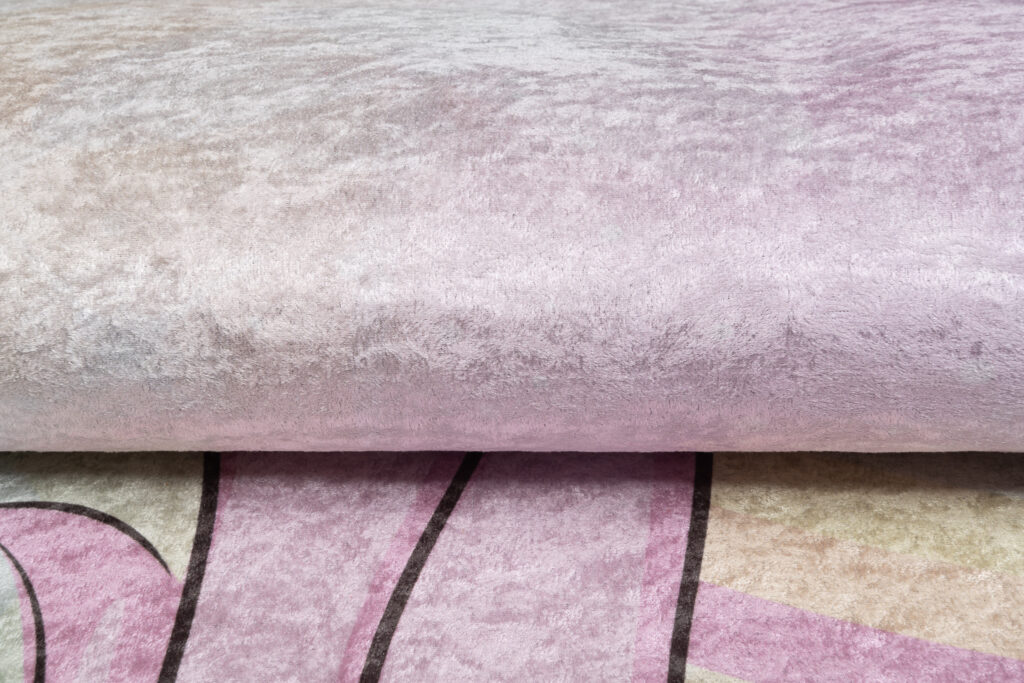 Alfombra Infantil Emma Lavable Antideslizante Rosa Unicornio