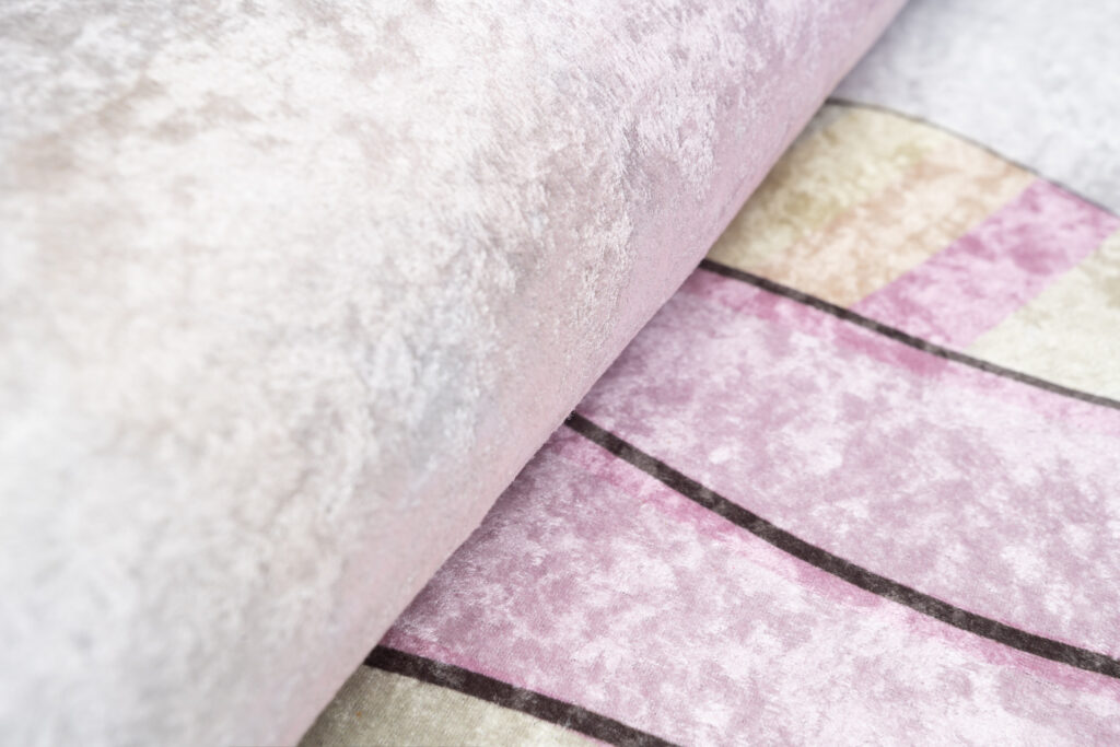 Alfombra Infantil Emma Lavable Antideslizante Rosa Unicornio