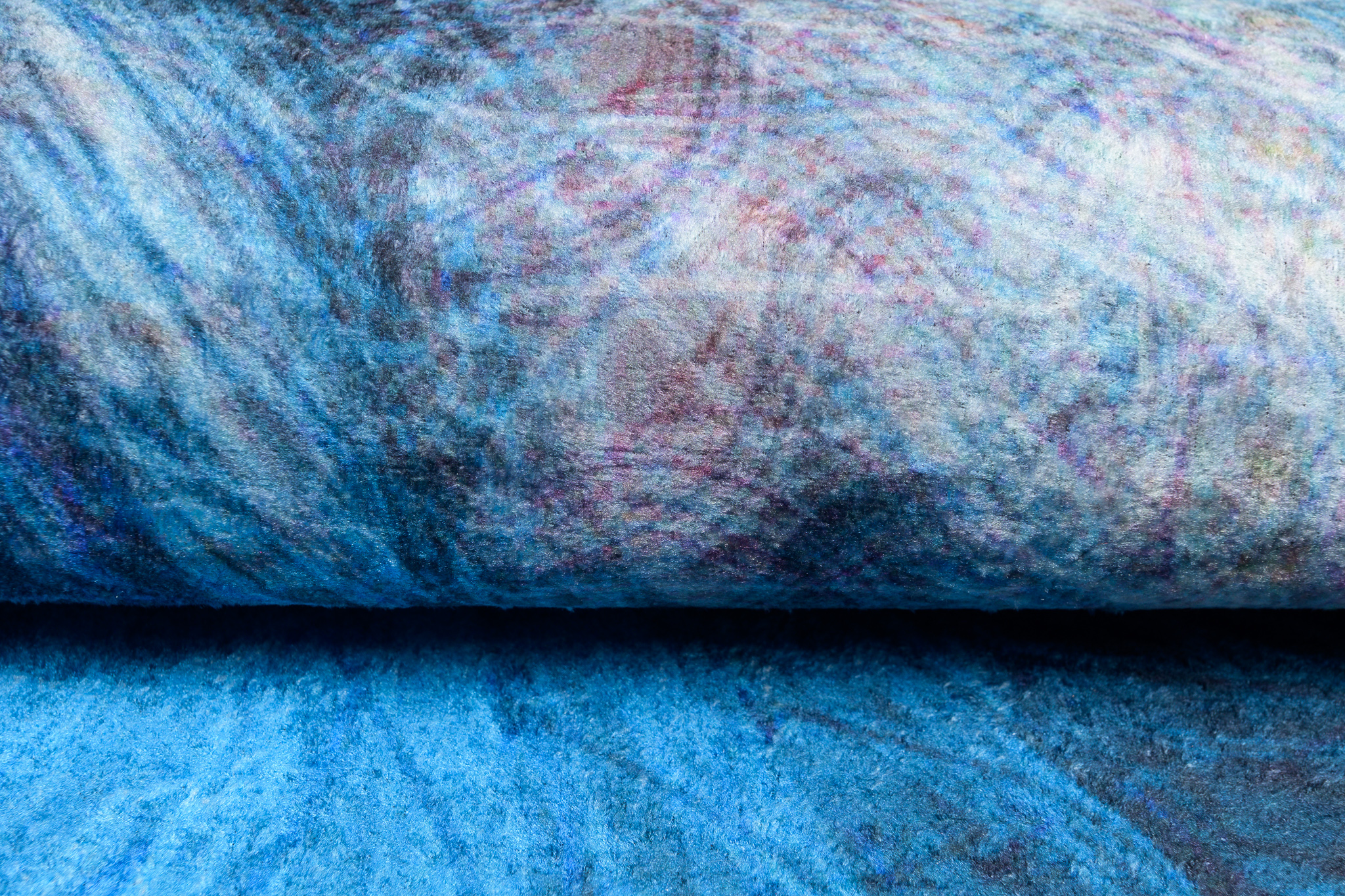 Alfombra Toscana Abstracta Multicolor Antideslizante