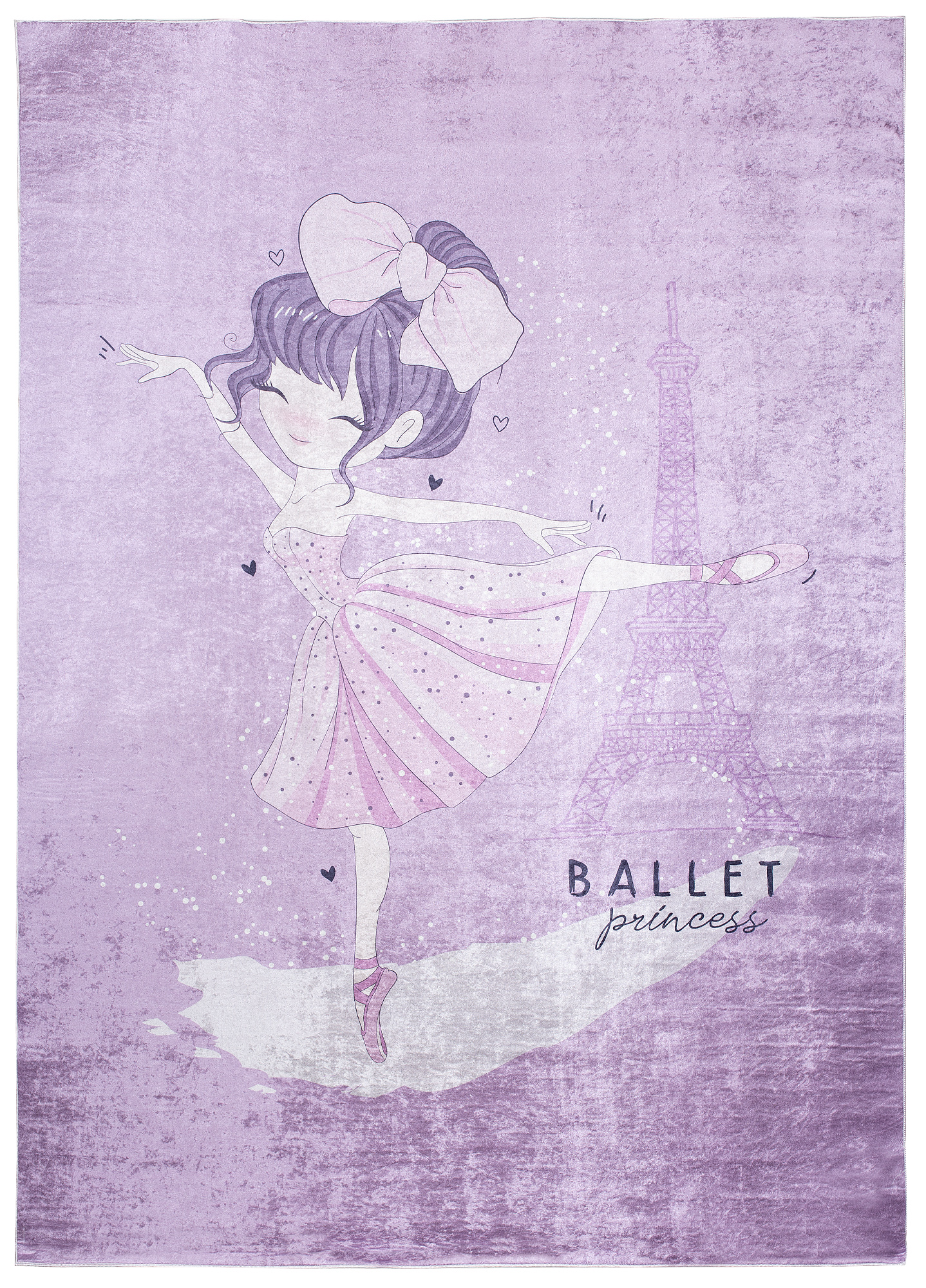 Alfombra Infantil Emma Lila Bailarina Antideslizante