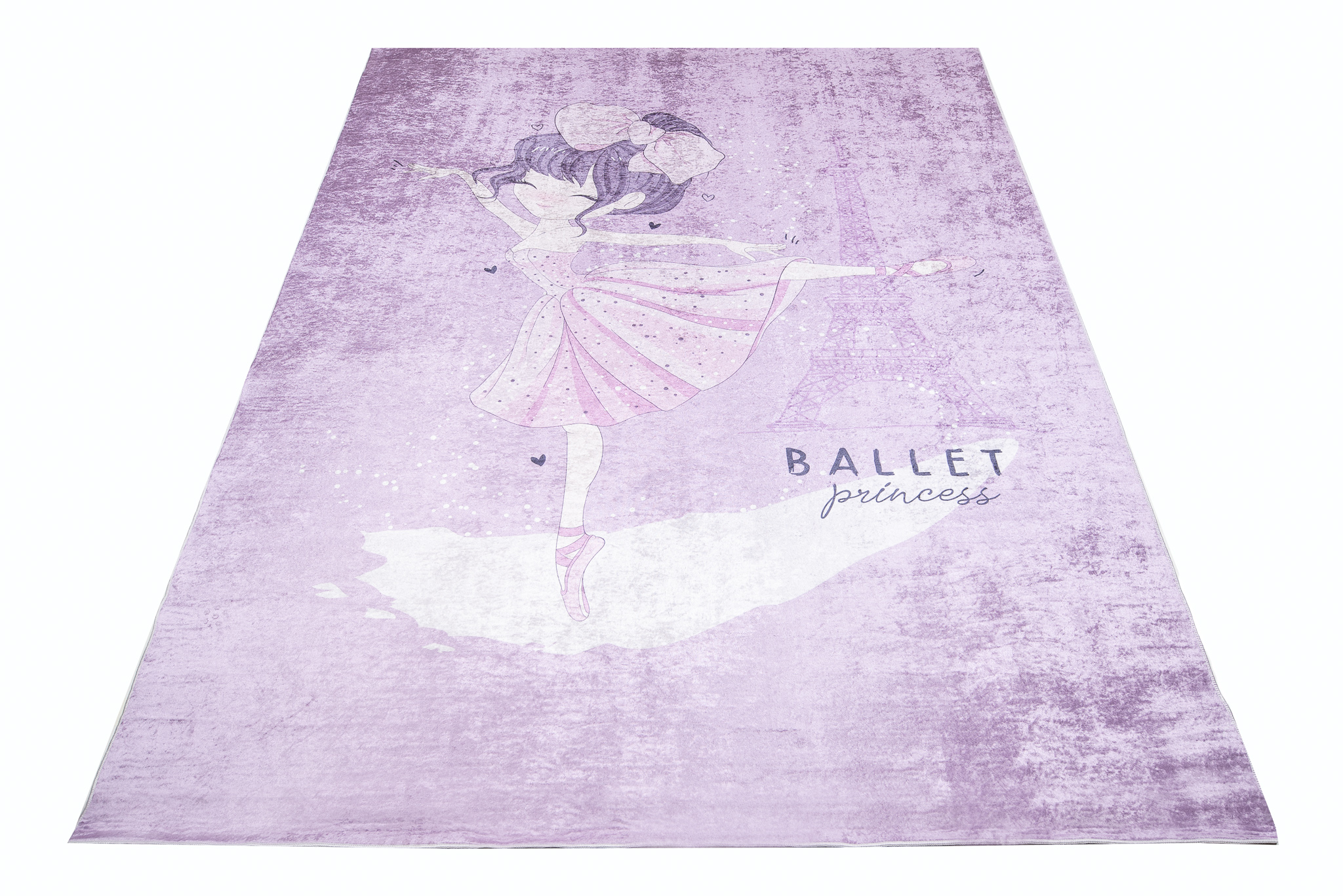 Alfombra Infantil Emma Lila Bailarina Antideslizante