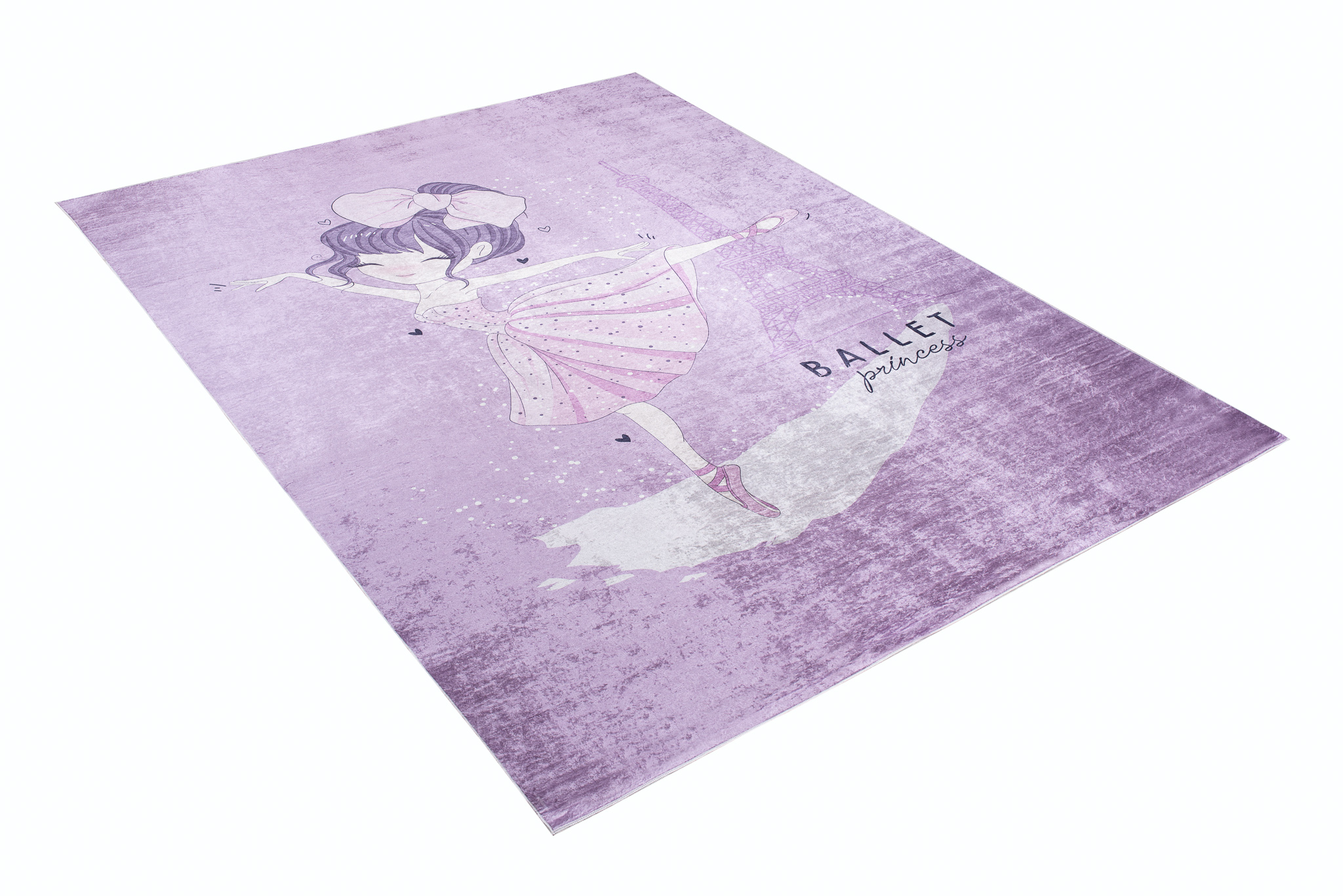 Alfombra Infantil Emma Lila Bailarina Antideslizante