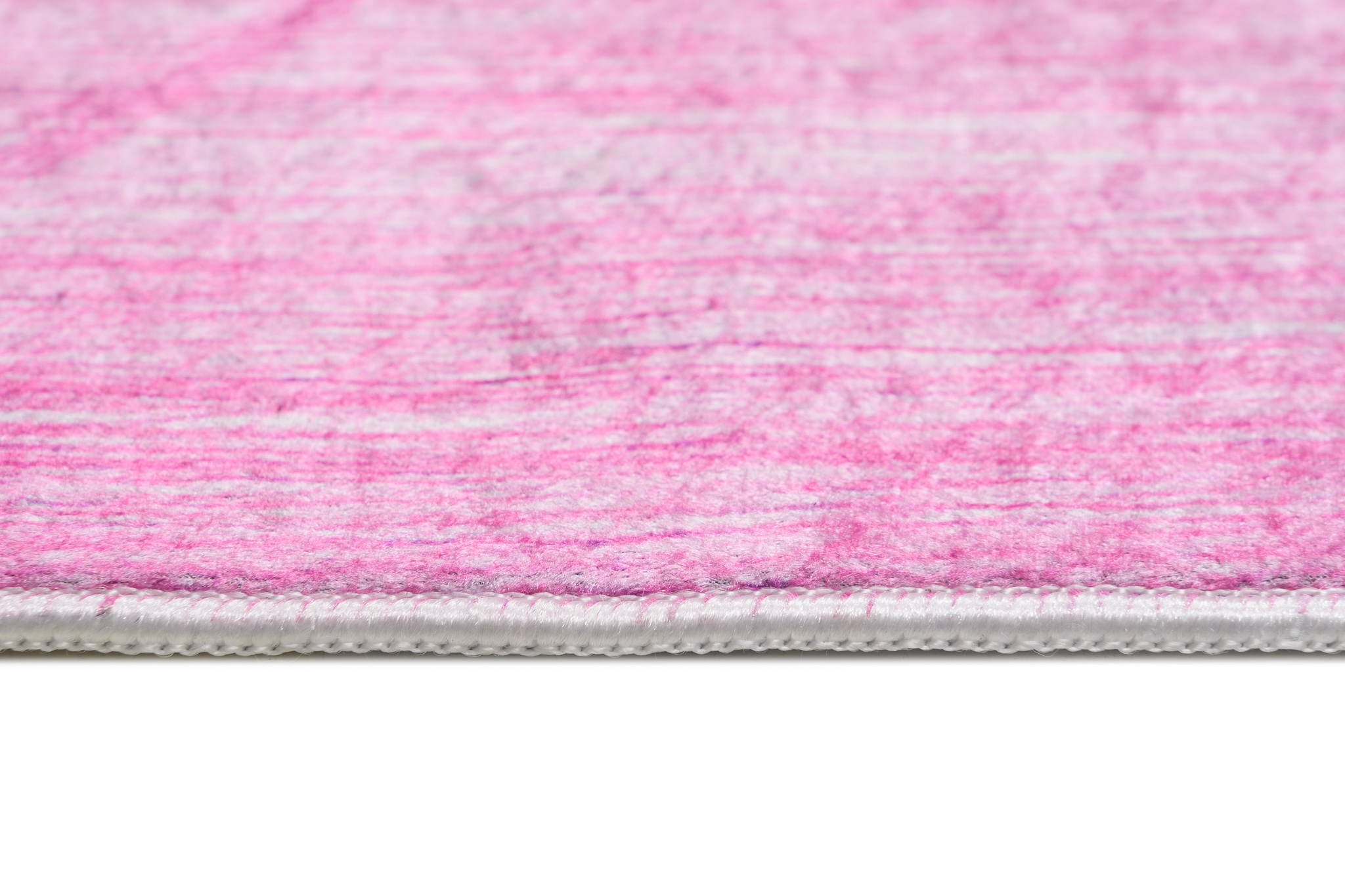 Alfombra Toscana Rosa Azul Líneas Abstractas