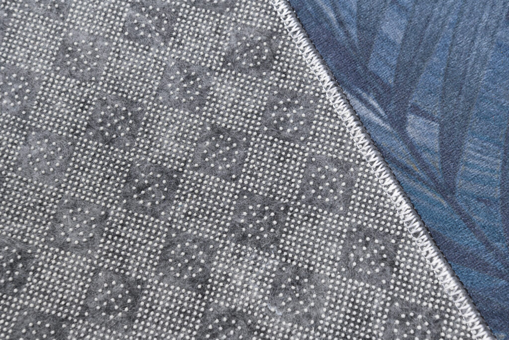 Alfombra Toscana Grafito Dorado Hojas