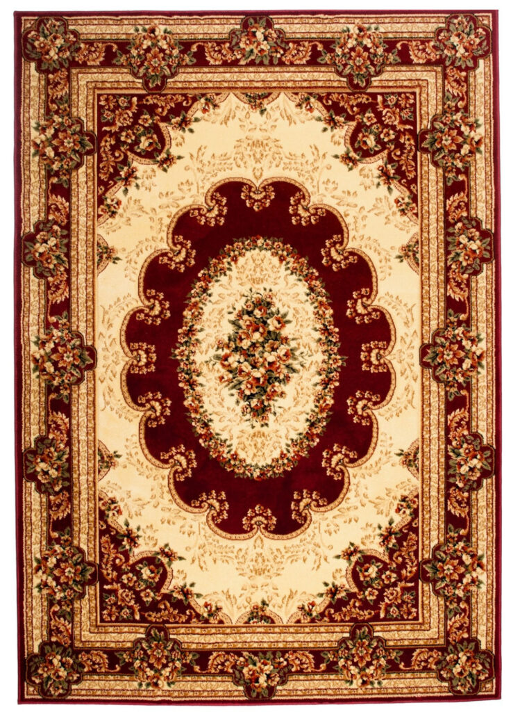 Alfombra Tradicional Yesemek Rojo Ornamental