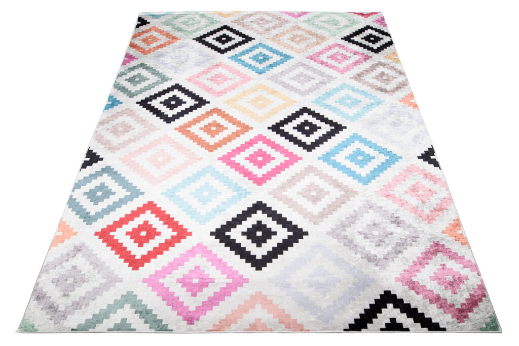 Alfombra Toscana Multicolor Enrejado Marroquí