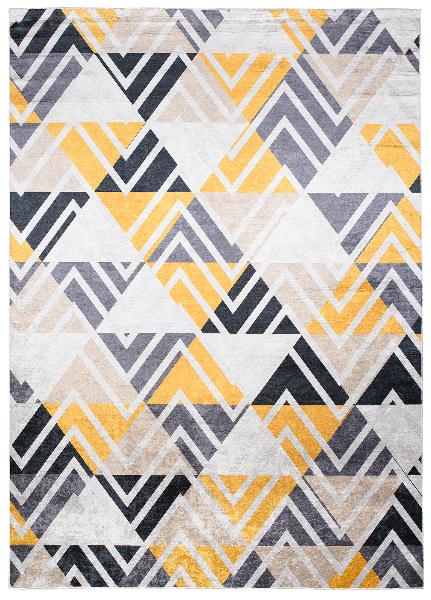 Alfombra Toscana Multicolor Triángulos y Zigzag