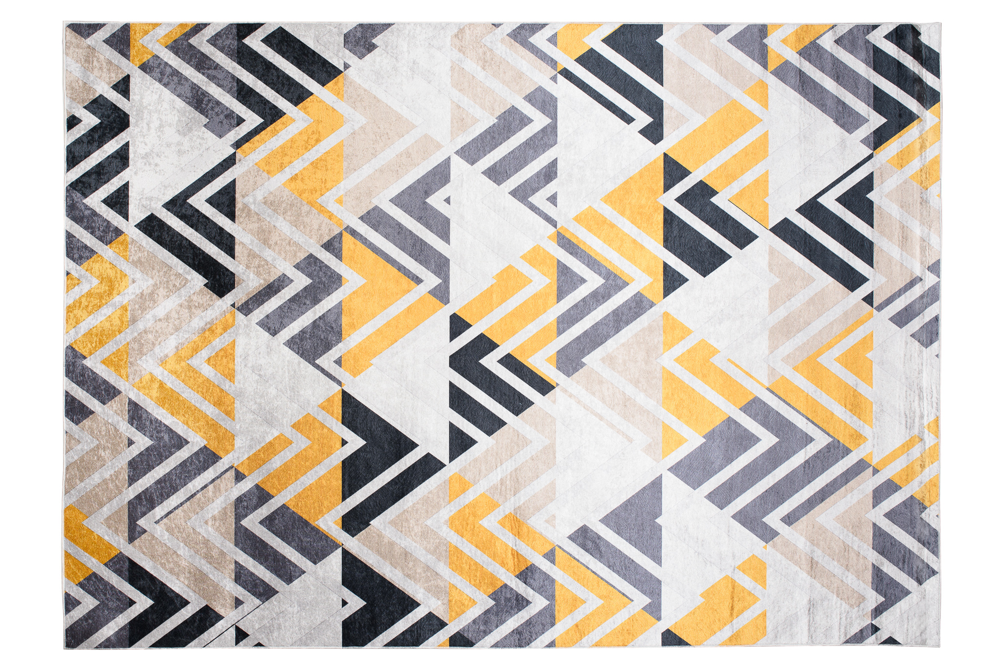 Alfombra Toscana Multicolor Triángulos y Zigzag