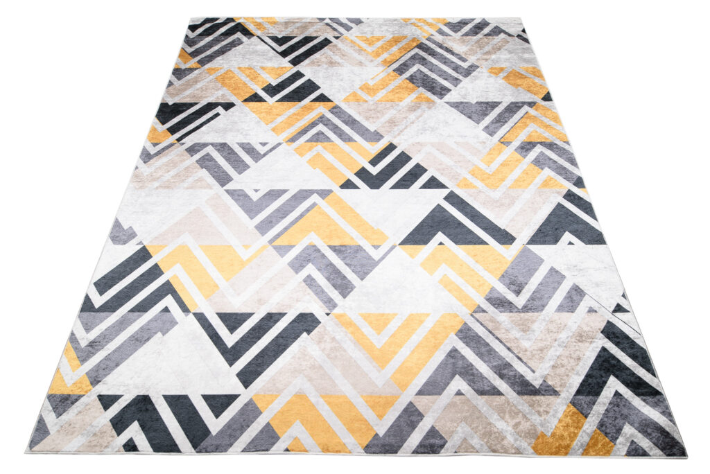 Alfombra Toscana Multicolor Triángulos y Zigzag