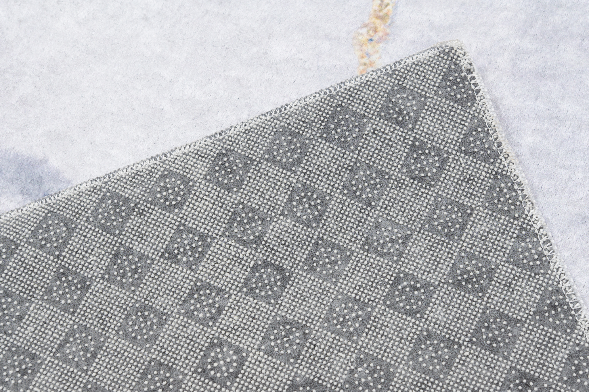 Alfombra Toscana Glamour Gris Dorado Mármol