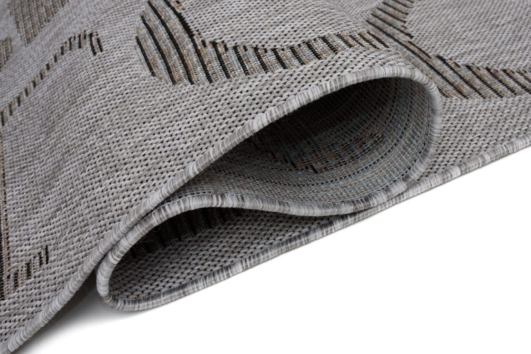 Alfombra Melissa Gris Negro Ciudades Interior Exterior