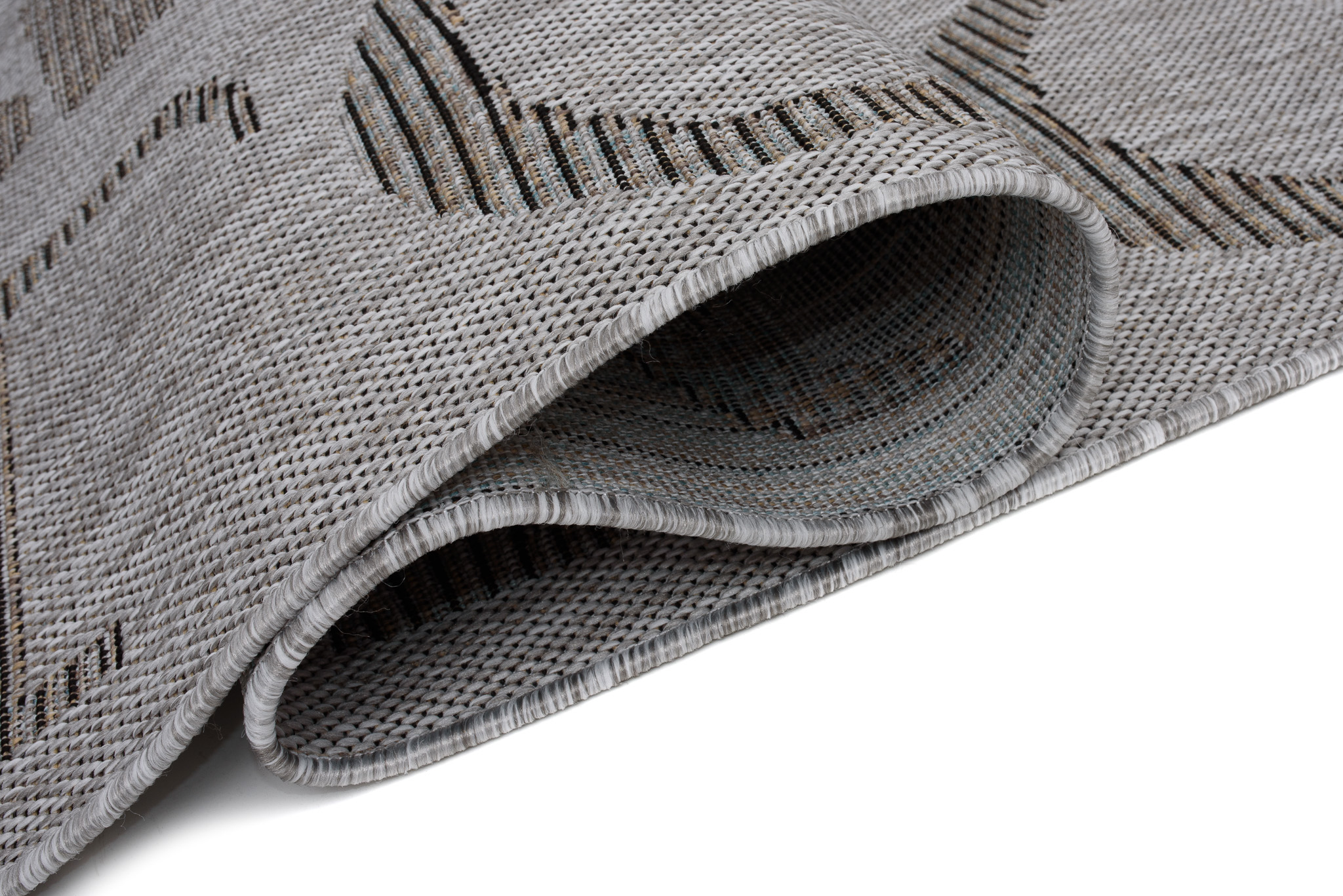 Alfombra Melissa Gris Negro Ciudades Interior Exterior