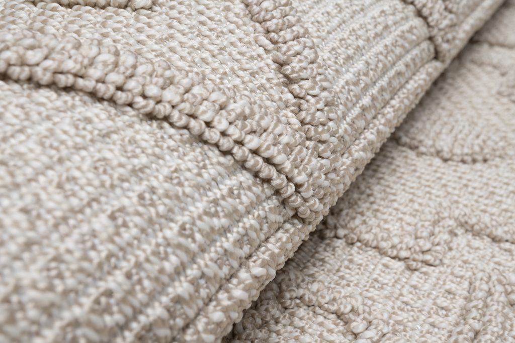 Alfombra Timber Interior Exterior Beige Marroquí con Flecos