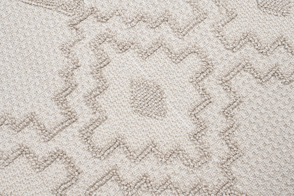 Alfombra Timber Interior Exterior Beige Marroquí con Flecos
