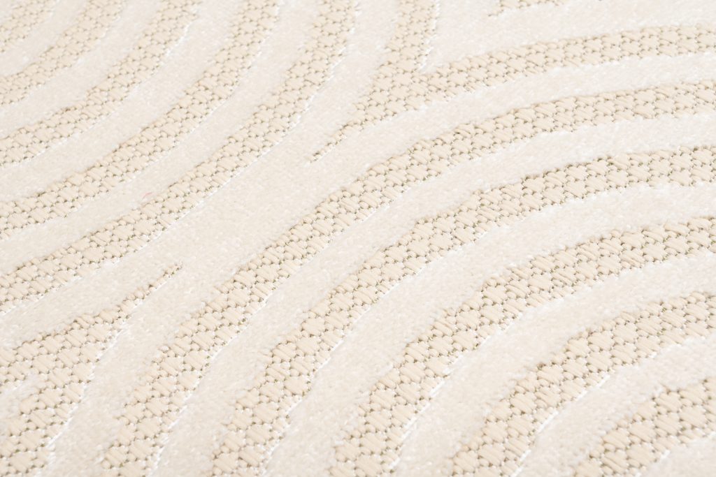 Alfombra Exterior Patio Crema Moderno
