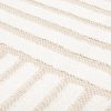Alfombra Exterior Patio Crema Geométrico
