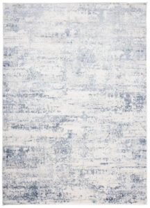 Alfombra Sky Azul Crema Abstracto Moteado