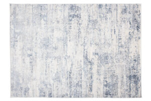 Alfombra Sky Azul Crema Abstracto Moteado